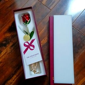 New Gifts Real Roses Dipped 24K Gifts for Her, him, Wife, Mom, Girlfriend. etc
